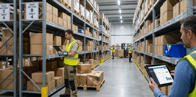 Reducing inventory loss in warehouse using proper control systems