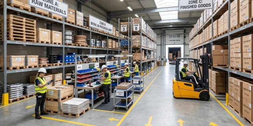 Warehouse layout planning for small business efficiency